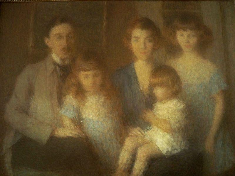 Ernest Laurent Famile de Jacques Sainsere Germany oil painting art
